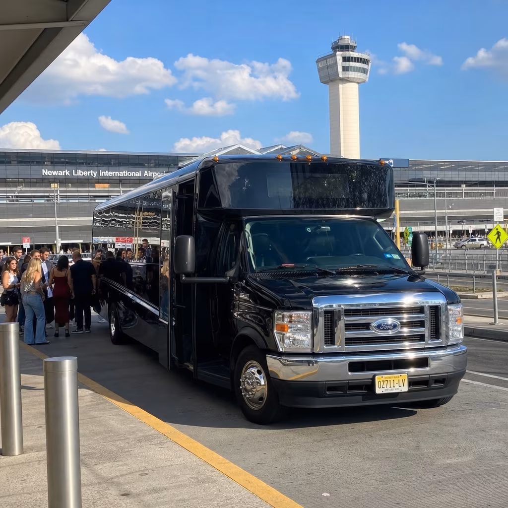 Rent a Bus to Newark Liberty International Airport (EWR)