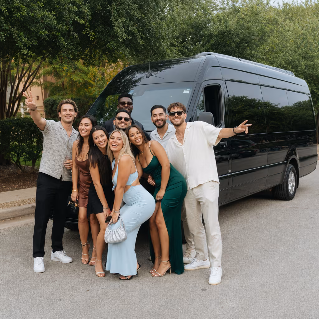 Birthday party bus