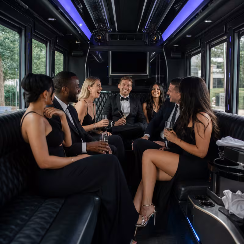Union Prom & Homecoming Transportation fleet vehicle