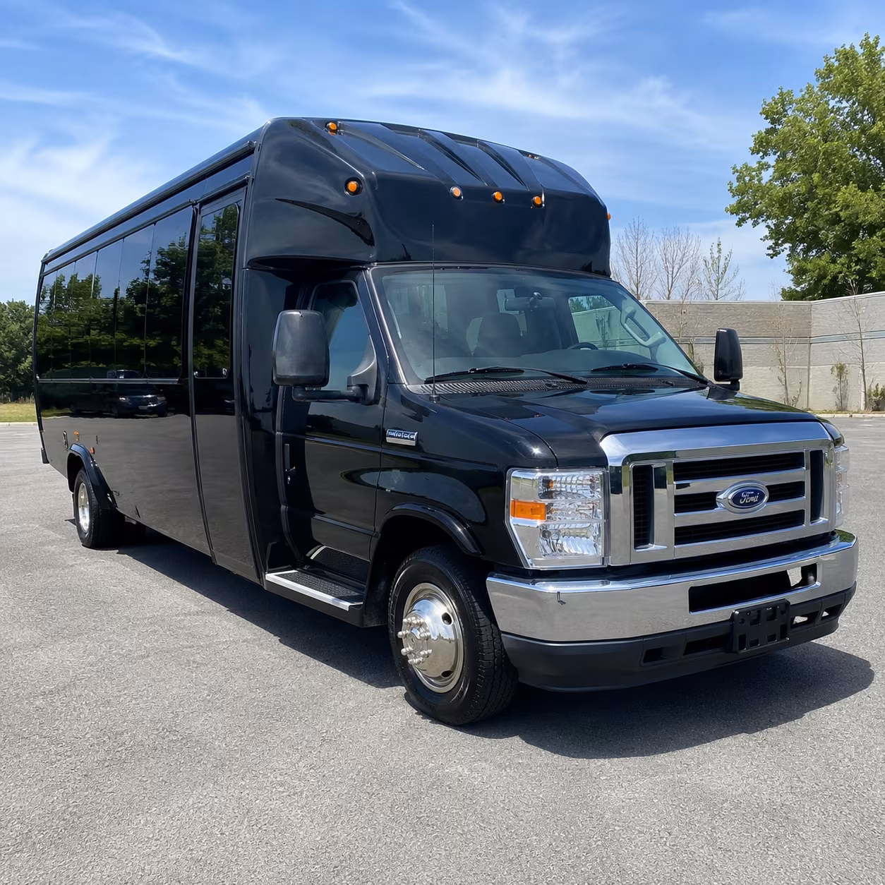 Union Private Event Transportation party bus exterior