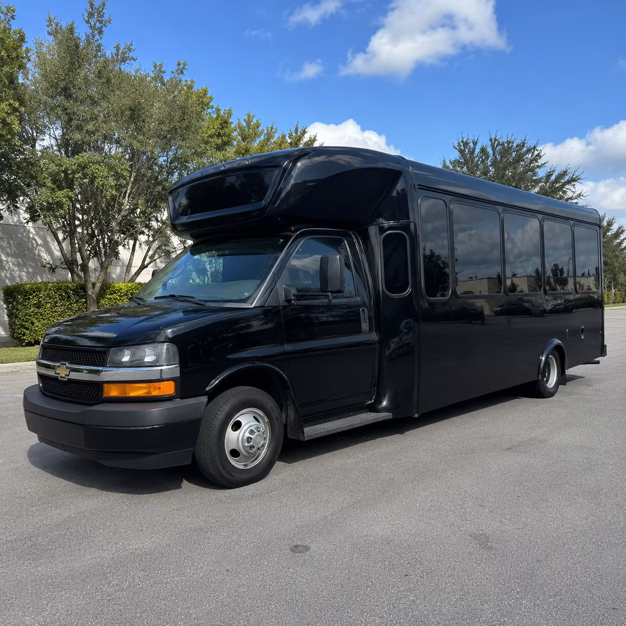 Union Prom & Homecoming Transportation party bus exterior