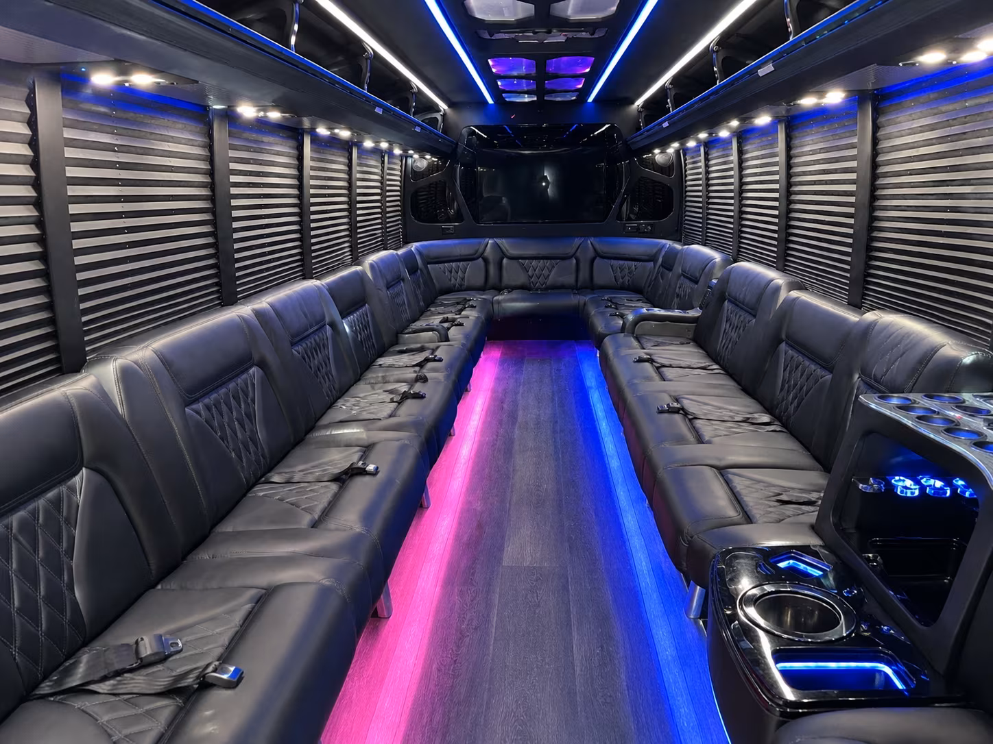 Union Prom & Homecoming Transportation party bus exterior