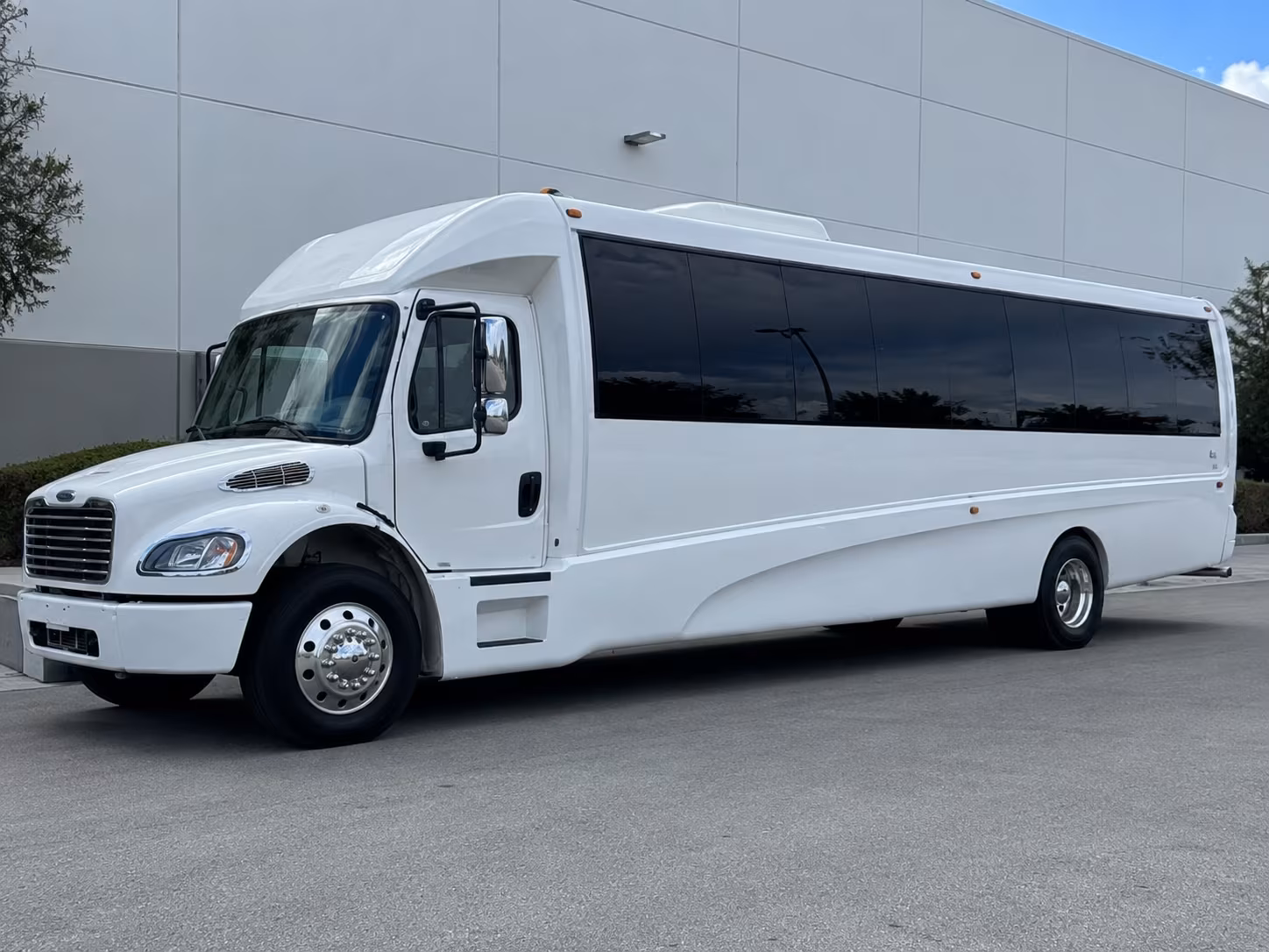 Union Sporting Event Transportation party bus exterior